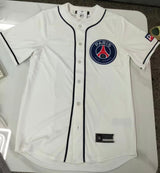 PSG 25/26 White Baseball Jersey - Concept Kits