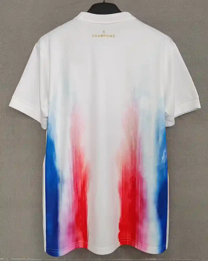 PSG 25/26 White/Red/Blue Pre-match Jersey