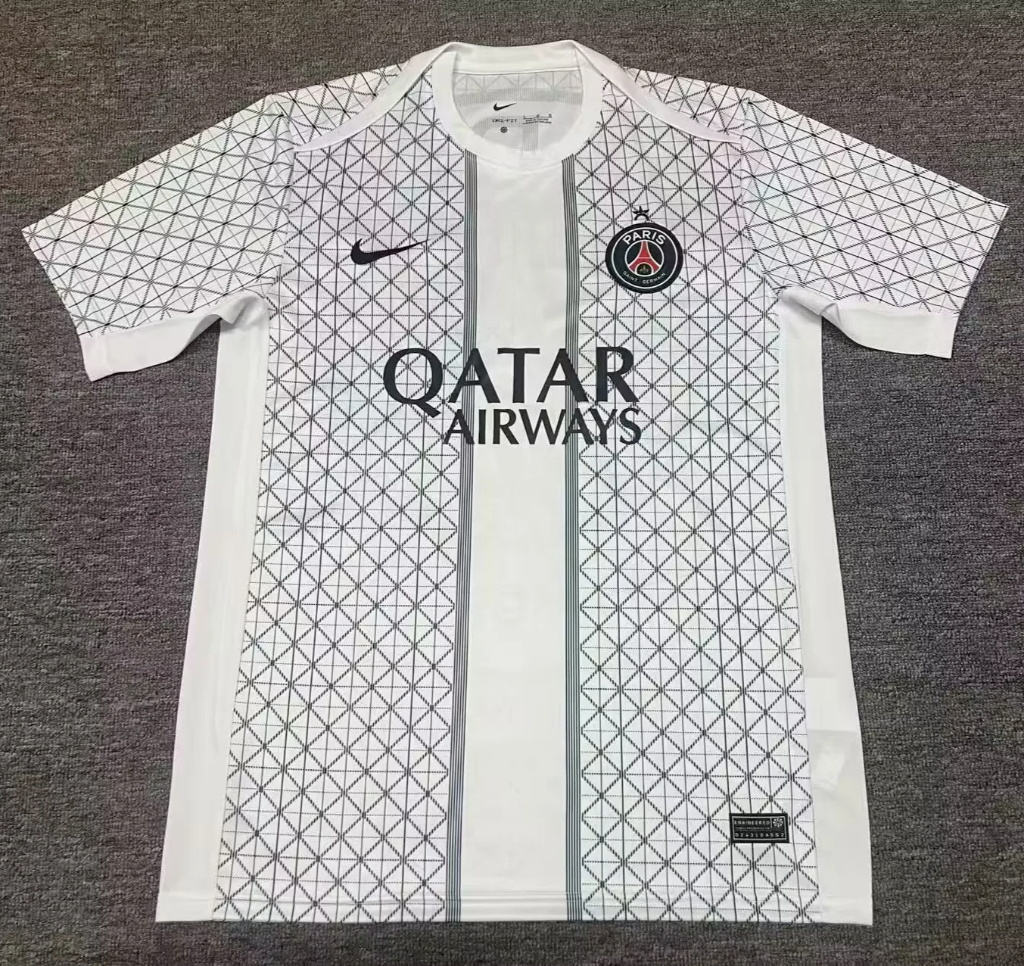 PSG 25/26 White Training Jersey
