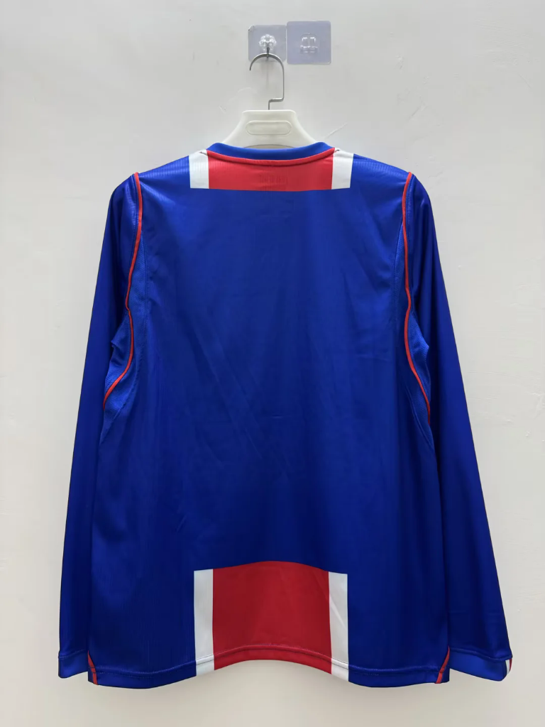 PSG 26/27 2 Star Royal Blue/Red Stripe Home Long Sleeve Jersey