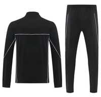 PSG 26/27 Black/White Trim Long Sleeve Tracksuits