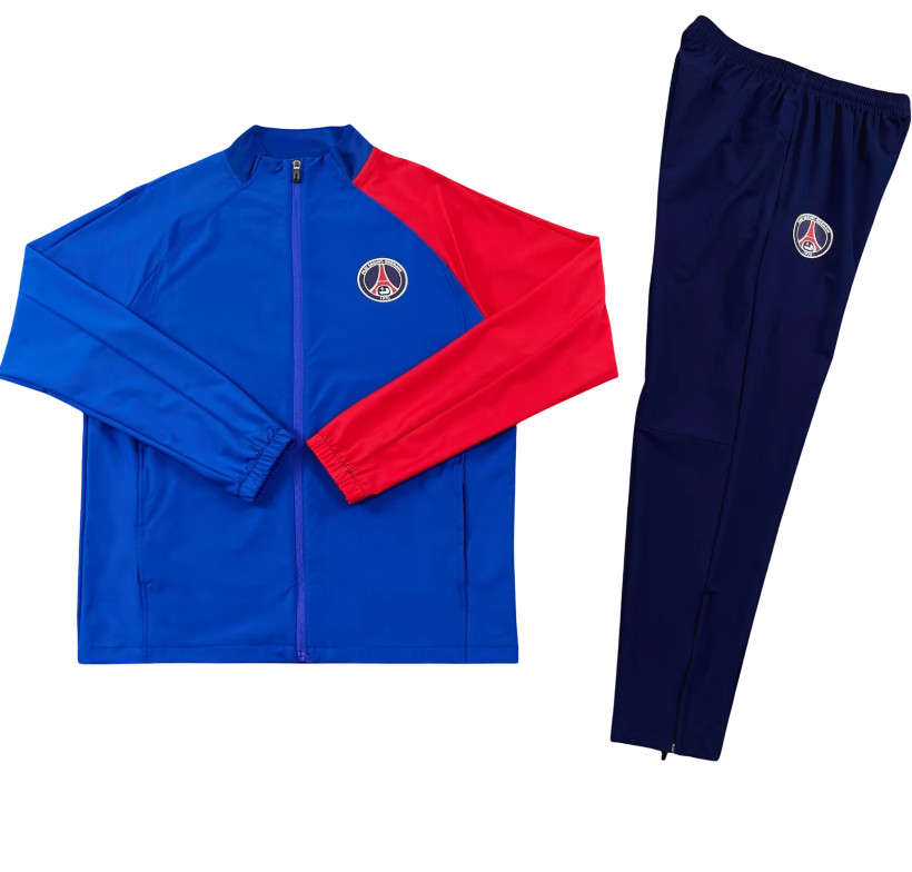 PSG 26/27 Blue/Red/Navy Long Sleeve Tracksuits