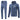 PSG 26/27 Grey/Blue Long Sleeve Tracksuits