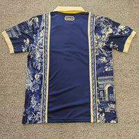 PSG 26/27 Navy Blue/Metallic Gold Polo Jersey
