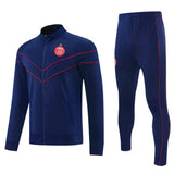 PSG 26/27 Navy/Red Trim Long Sleeve Tracksuits