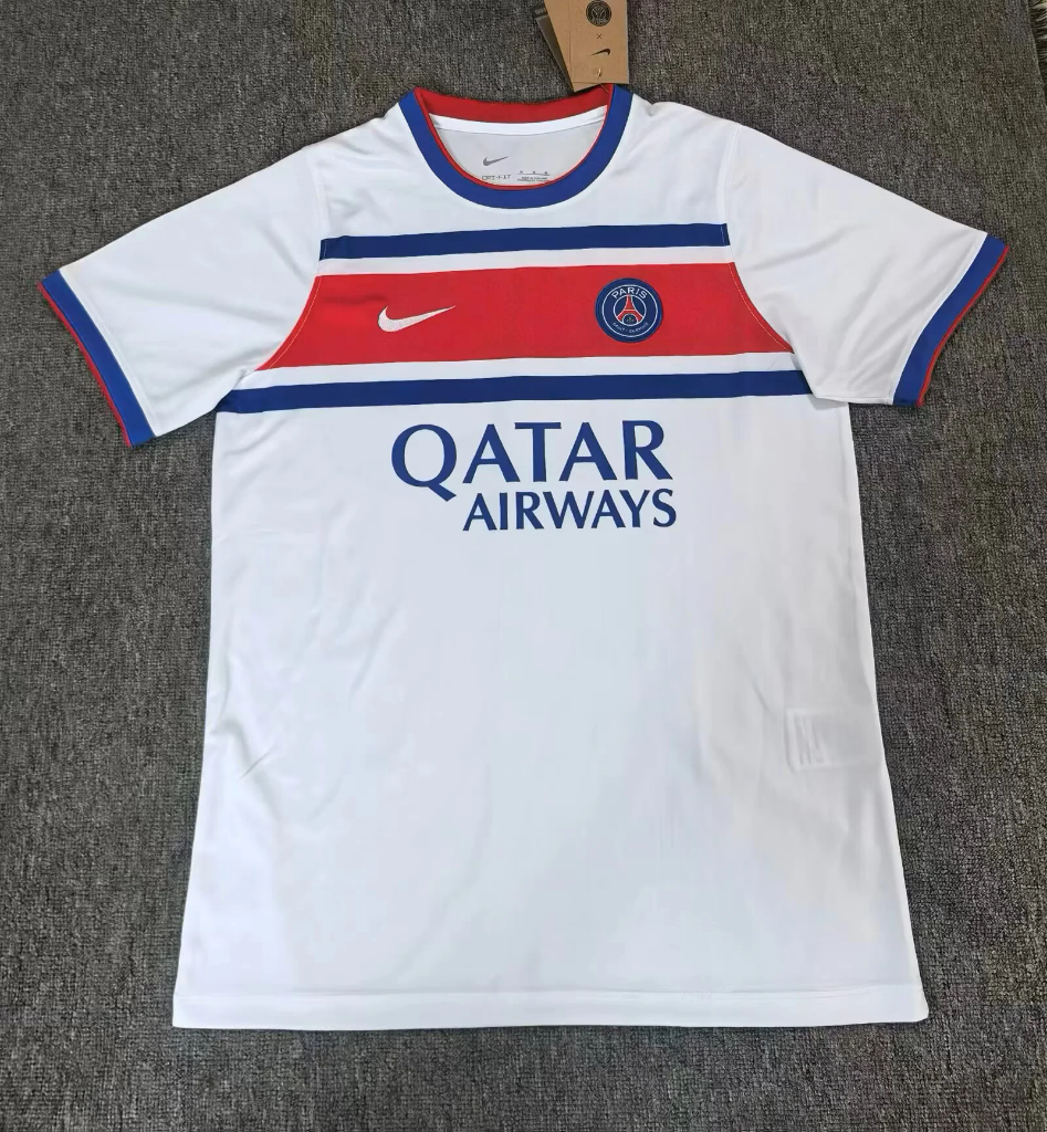 PSG 26/27 Red/Blue Horizontal Stripe Training Jersey