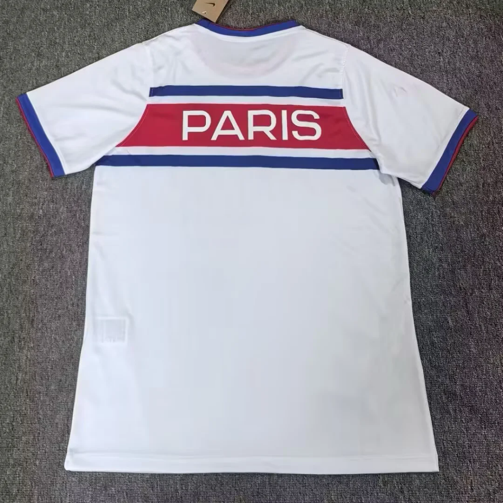 PSG 26/27 Red/Blue Horizontal Stripe Training Jersey