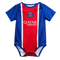 PSG 26/27 Royal Blue/Red Home Baby Bodysuit Jersey