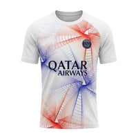 PSG 26/27 White/Red/Blue Champions League Pre-Match Jersey