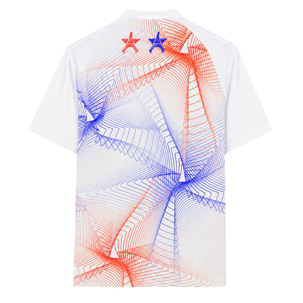 PSG 26/27 White/Red/Blue Champions League Pre-Match Jersey