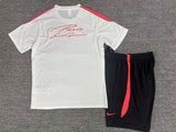 PSG 26/27 White/Red Training Kids Jersey Set