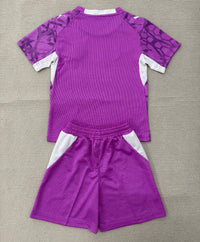 PSV Eindhoven 26/27 Purple/White Goalkeeper Kids Jersey Set