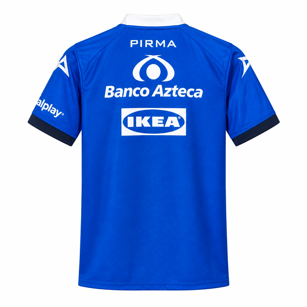 Puebla 26/27 Blue/White/Black Away Jersey