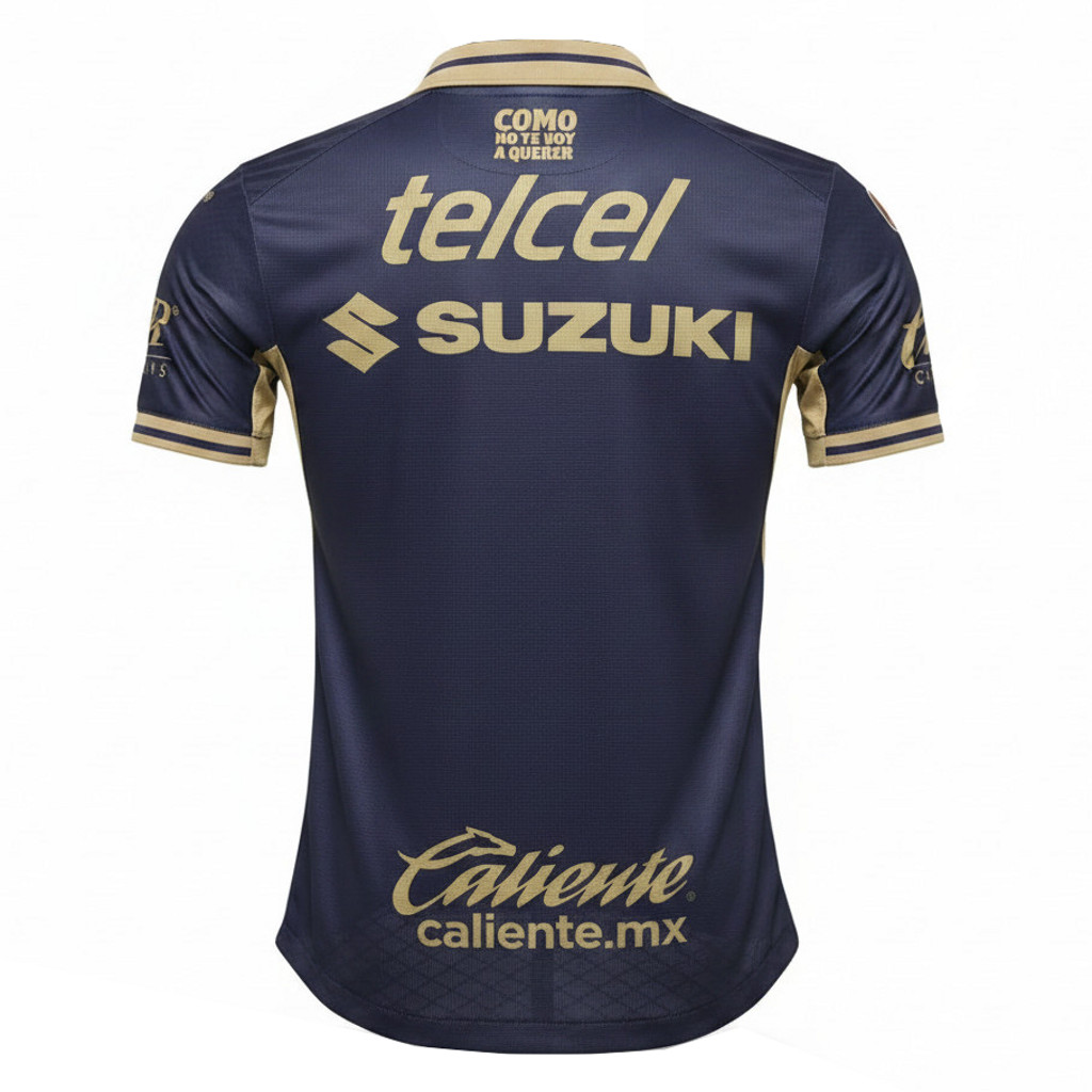Pumas 26/27 Deep Navy/Gold Home Player Version Jersey