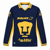 Pumas 26/27 Gold/Navy Home Long Sleeve Jersey