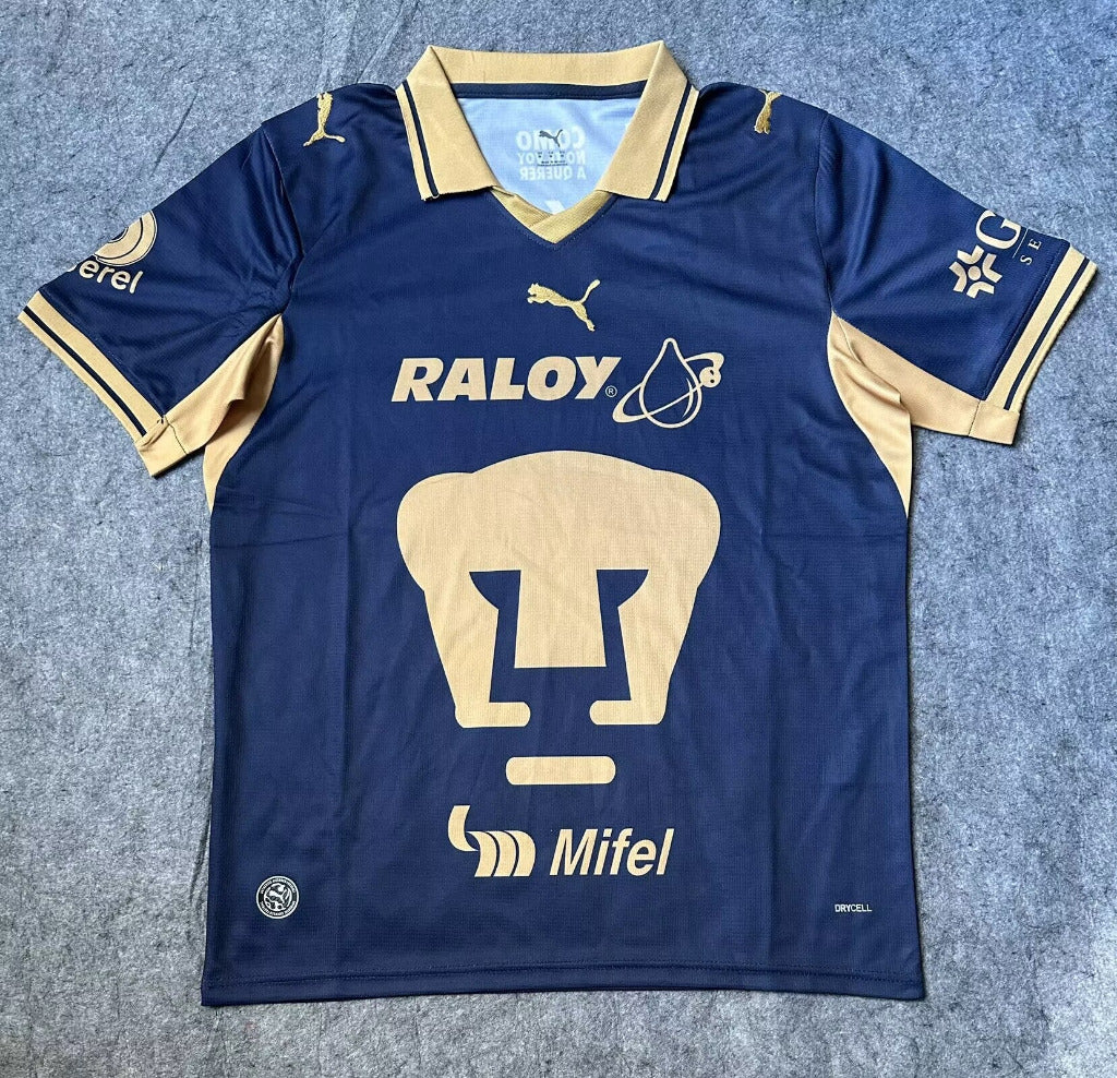 Pumas 26/27 Navy/Beige Away Jersey