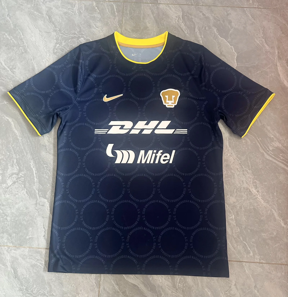 Pumas 26/27 Navy/Yellow Away Jersey