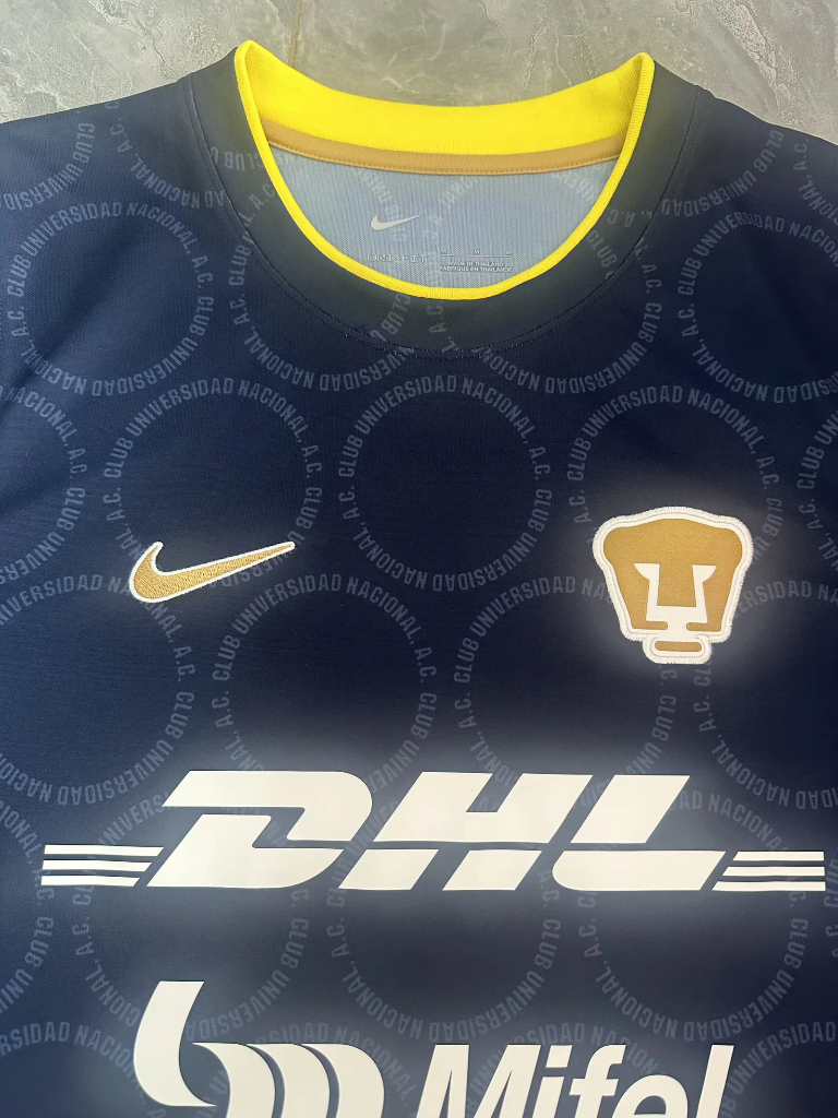 Pumas 26/27 Navy/Yellow Away Jersey