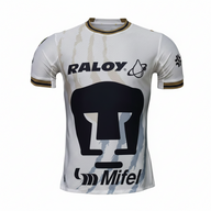 Pumas 26/27White/Black/Gold Trim Away Player Version Jersey