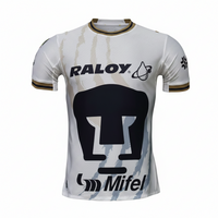 Pumas 26/27White/Black/Gold Trim Away Player Version Jersey
