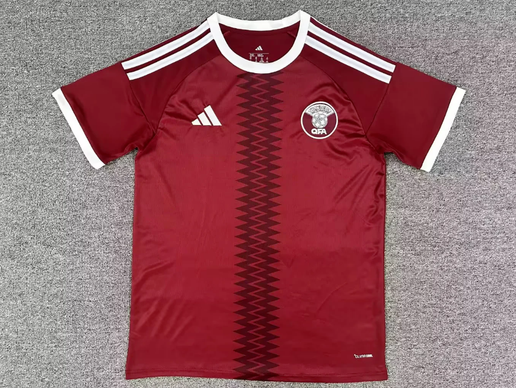 Qatar 2026 Brown/White Home Jersey