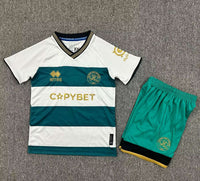QPR 25/26 White/Green Third Kids Jersey Set