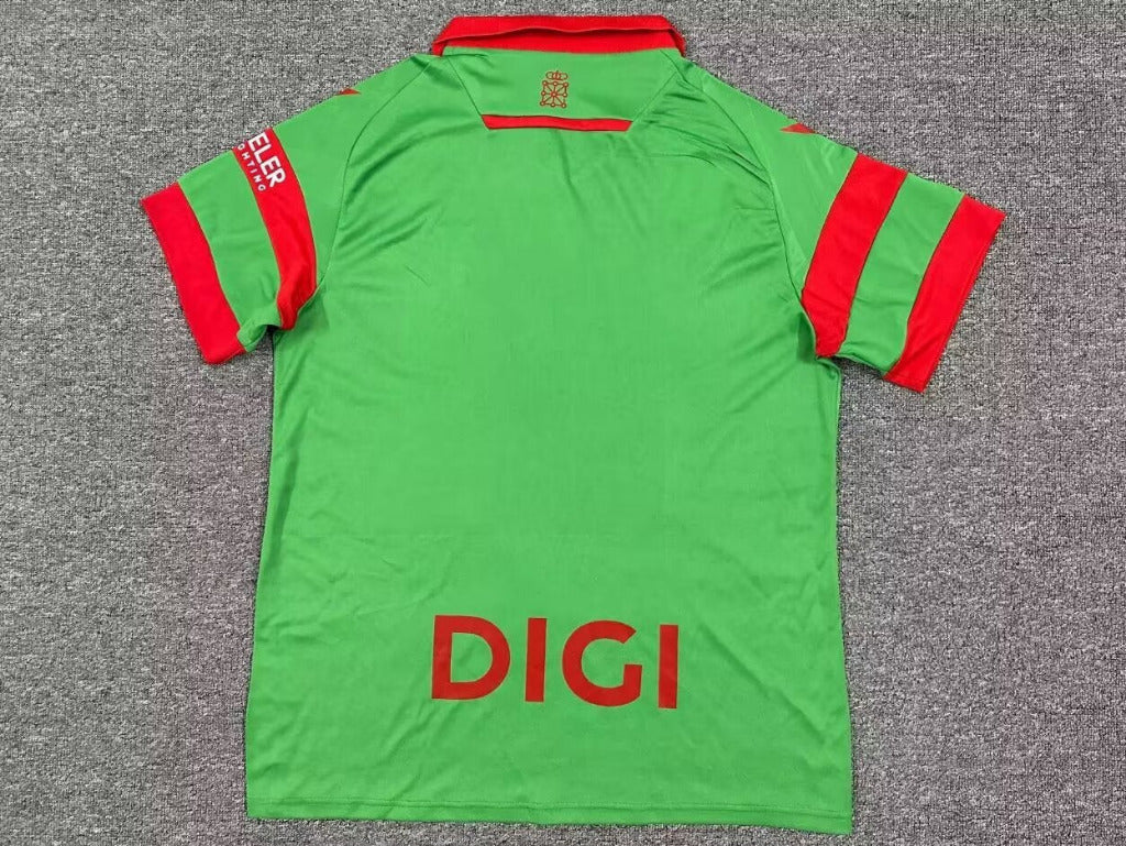 Qsasuna 25/26 Green/Red Away Jersey
