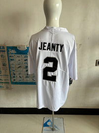 Raider 25/26 Jeanty #2 White/Black NFL Game Jersey