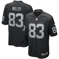 Raider 25/26 Waller #83 Black/Gray NFL Game Jersey