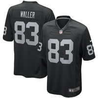 Raider 25/26 Waller #83 Black/Gray NFL Game Jersey