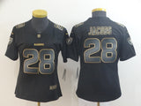 Raiders 2021/22 Jacobs #28 Black/Gold Women NFL Jersey