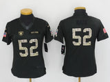 Raiders 2021/22 Mack #52 Khaki/Camo Print Women NFL Jersey