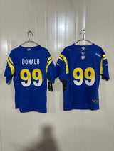 Rams 25/26 Donald #99 Royal Blue Kids Jersey