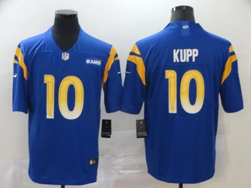 Rams 25/26 Kupp #10 Royal Blue NFL Jersey