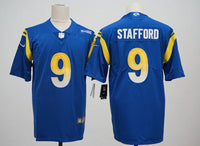 Rams 25/26 Stafford #9 Royal Blue NFL Jersey