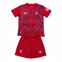 Ranger 26/27 Red/Blue Home Goalkeeper Kids Jersey