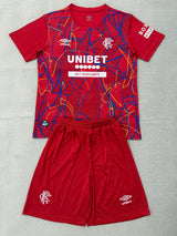 Ranger 26/27 Red/Blue Home Goalkeeper Kids Jersey