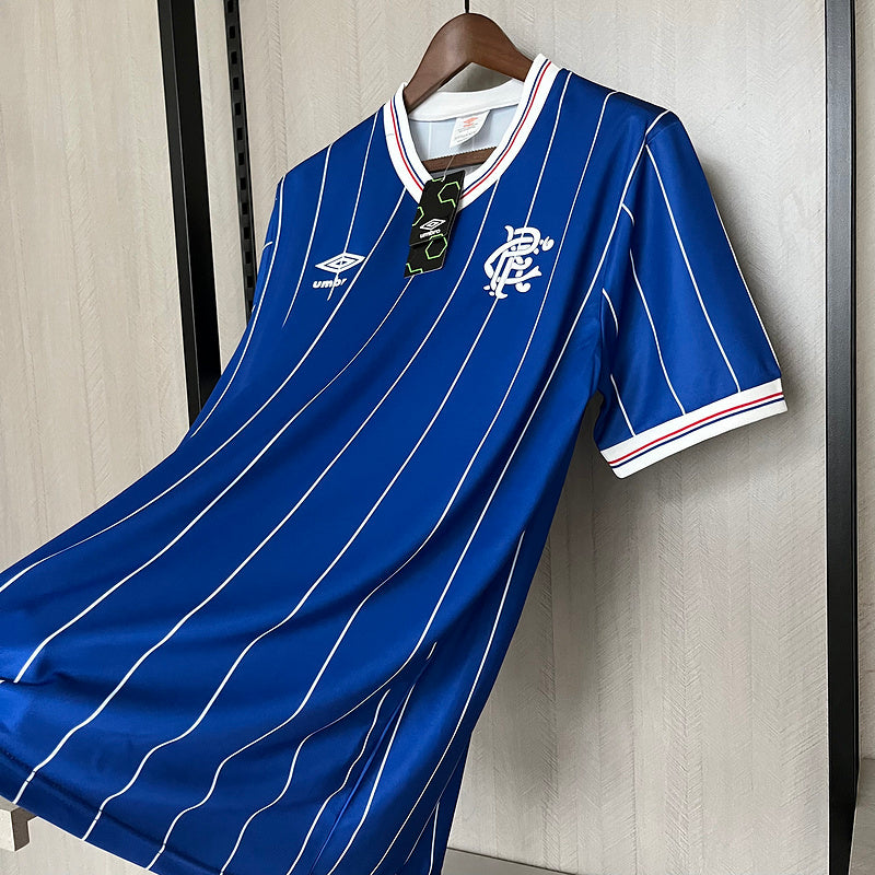 Rangers 1982/83 Retro Blue Home Jersey