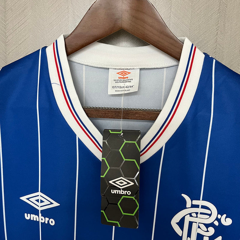 Rangers 1982/83 Retro Blue Home Jersey