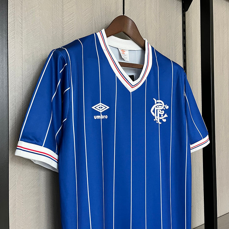 Rangers 1982/83 Retro Blue Home Jersey