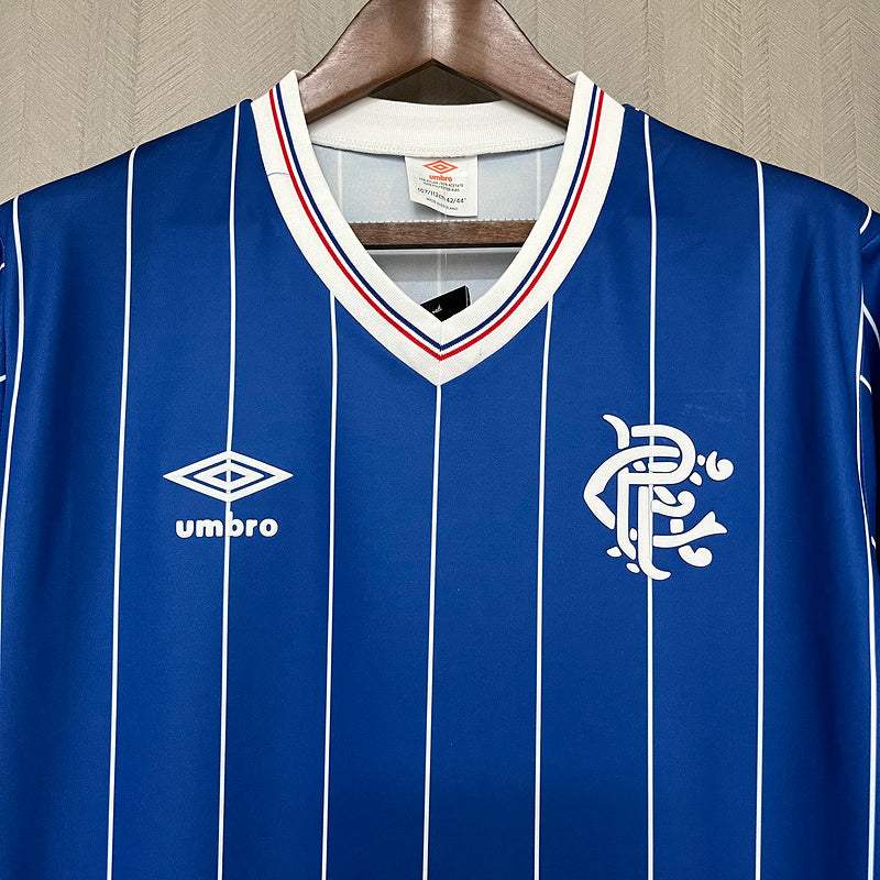 Rangers 1982/83 Retro Blue Home Jersey