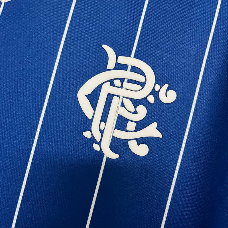 Rangers 1982/83 Retro Blue Home Jersey