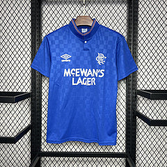 Rangers 1987/90 Retro Blue Home Jersey