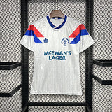 Rangers 1990/92 Retro White Away Jersey