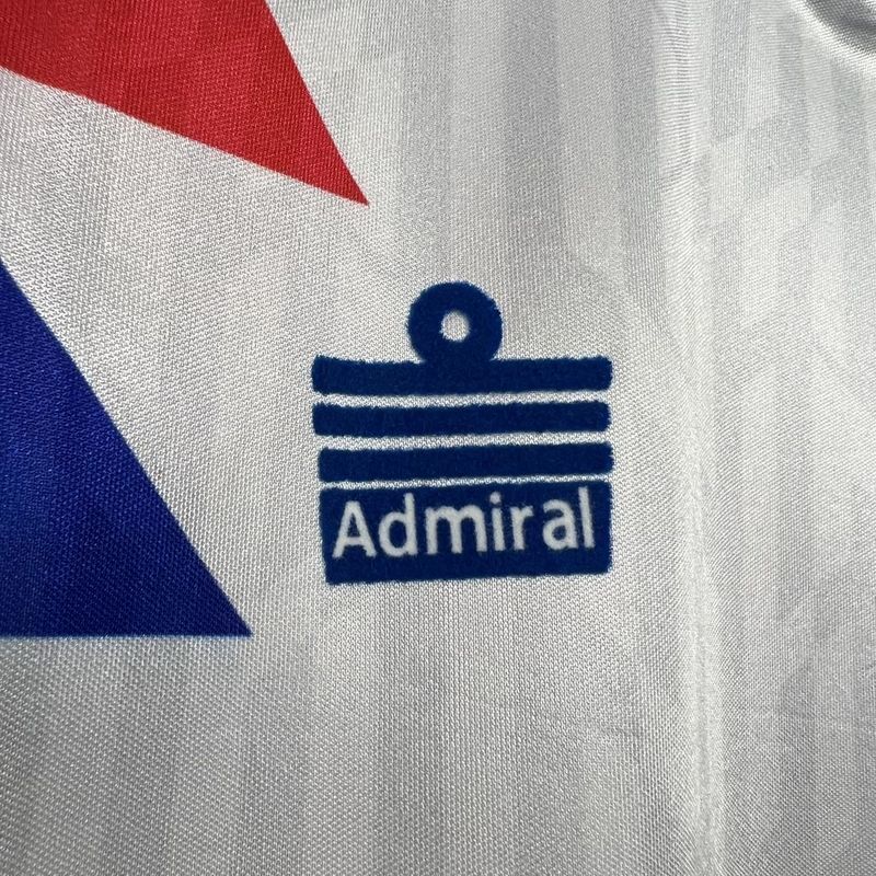 Rangers 1990/92 Retro White Away Jersey