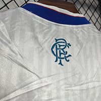 Rangers 1990/92 Retro White Away Jersey