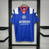 Rangers 1992/94 Retro Blue Home Jersey