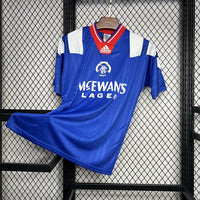 Rangers 1992/94 Retro Blue Home Jersey