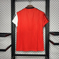 Rangers 1995/96 Retro Red/White Away Jersey