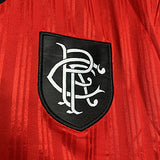 Rangers 1995/96 Retro Red/White Away Jersey